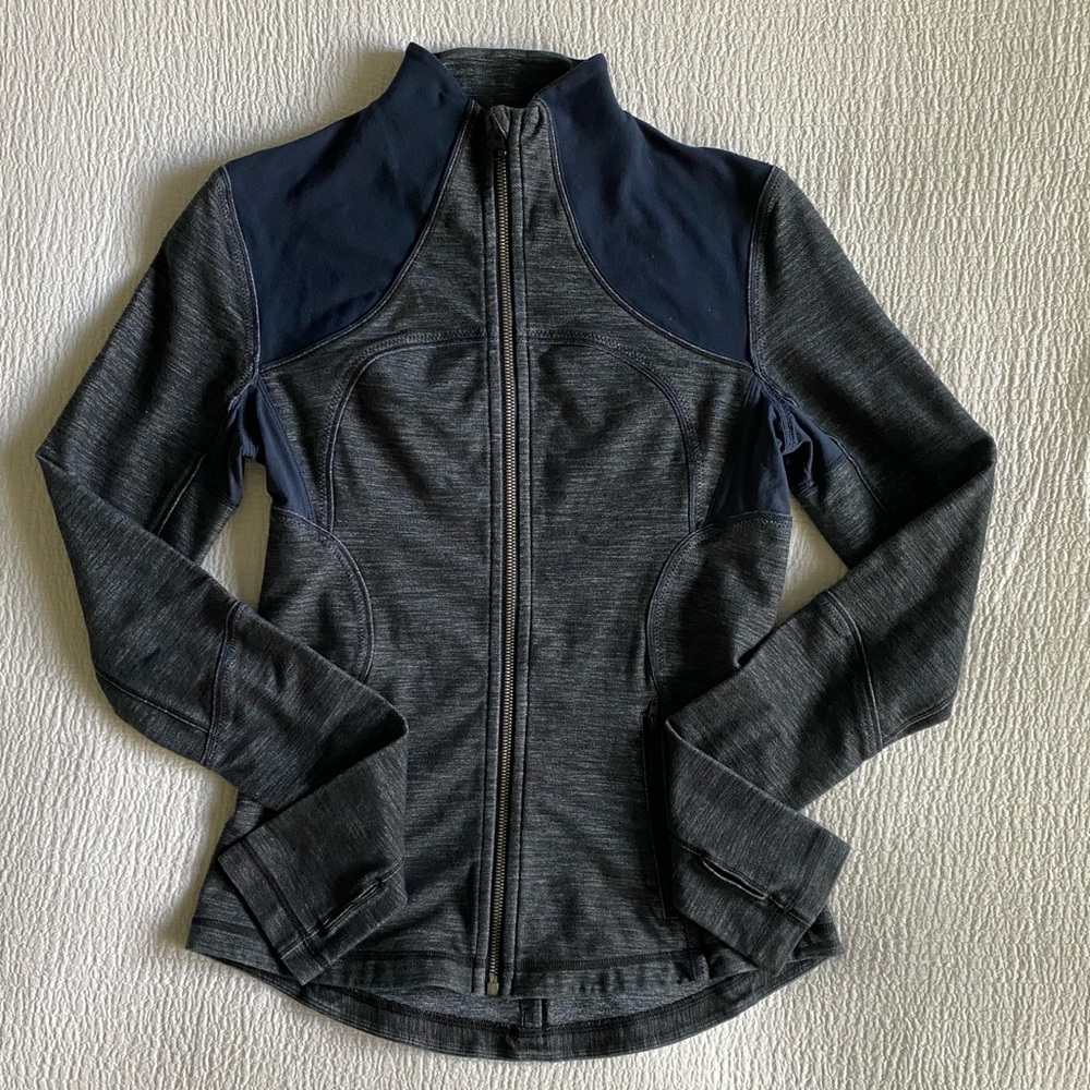 Lululemon Define Jacket - Heathered Blue